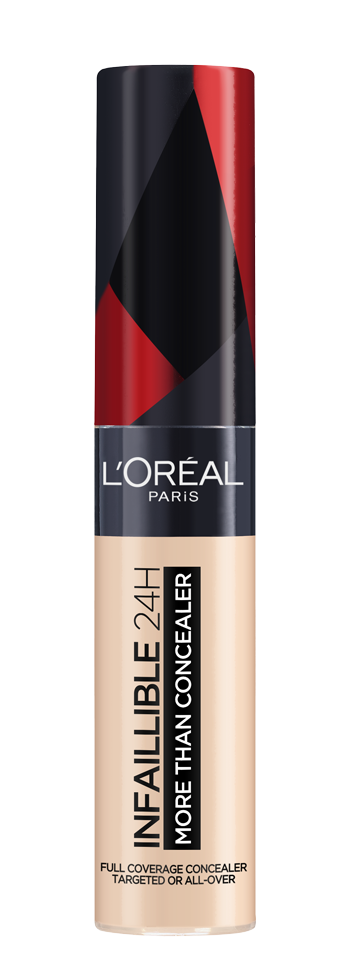 لوريال انفلابيل خافي عيوب من لوريال باريس (L'Oréal Paris Infallible 24H More Than Concealer - 11 ml) - 320 Porcelain