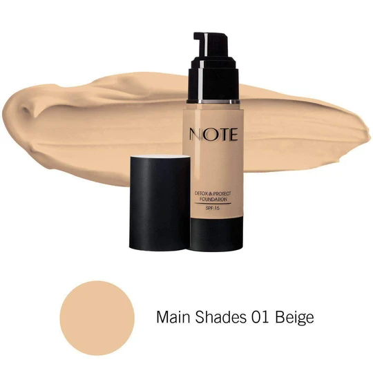 Detox and protect foundation