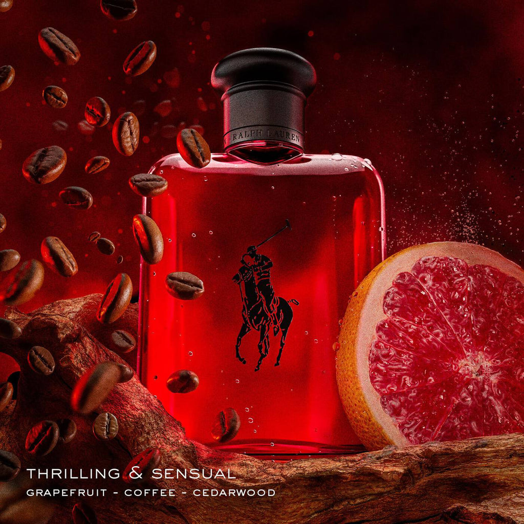 عطر رالف لورين بولو الأحمر تواليت - 125 مل